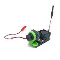 EWRF 1W FPV VTX Camera Combo 5,8G 1000TVL CMOS Adjustable 300 600 1000mW 7 24V Breed Spanningsbereik voor Racing Lange A