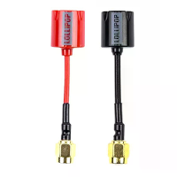 5.8GHz Lollipop 5 Mini FPV Antenne met 2.5DBi Gain,MMCX SMA RP SMA Connectoren,Verticale Polarisatie voor RC Drone Video