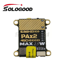 5.8Ghz SoloGood Max 2.5W 40CH OSD VTX 0/25/400/800/1500/2500mW Verstelbare MMCX FPV Zender Voor DIY RC Lange Afstand RC