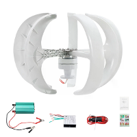 5 Bladen Windturbine Generator 12V 24V 300W Permanente Magneet met Laadcontroller Hoge Energiebenutting Betrouwbare Werk