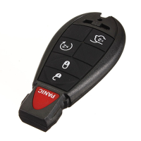 5 Buttons Key Fob Keyless Entry Remote Transmitter For Jeep