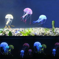 5 Colour A Set For Artificial Jellyfish Fish Aquarium Ornament 5cm