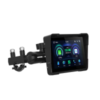 5 Inch draadloze CarPlay Android Auto motorfiets MP5 speler dashboardTouchscreen IP65 waterdicht Bluetooth spiegelkoppel