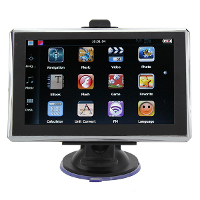 5 Inch Gps Navigation Av In With Bluetooth Function Fm 4gb Memory