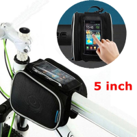 5 Inch Roswheel 1.8L Bicycle Bike Pouch Pannier Front Tube Bag