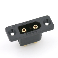 5 PCS Amass XT90E M XT90 Mannelijke Connectorstekker met Bevestigingsgat