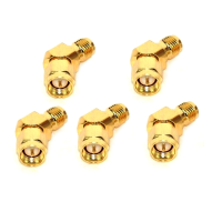5 Pcs Realacc 45 Degree Antenna Adpater Connector Sma Rp Sma For Rx5808 Fatshark Goggles