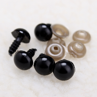 5 Pcs Safety Plastic Eyes For Bear Soft Toys Snap Animal Dolls