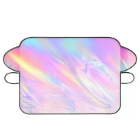 5 Sterke Magnetische Gespen Laser Reflecterende Aluminium Zonnescherm UV Bescherming Isolatie Vouwbaar Waterdicht Hitteb