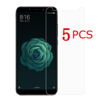 5 STKS Bakeey Anti Explosie Gehard Glas Screen Protector Voor Xiaomi Mi A2 / Xiaomi Mi 6X Niet origineel