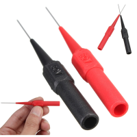 5 Stks DANIU isolatie piercing naald niet destructieve multimeter test probe rood / zwart