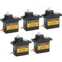 5 STKS Racerstar MG90S 9g Micro Metal Gear Analoge Servo Voor 450 RC Helicopter RC Auto Boot Robot