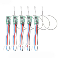 5 Stuks / 10 stuks 433.92 MHz Universele draadloze DC 3.6V 24V Afstandsbedieningsschakelaar 1CH RF Relaismodule LED lich
