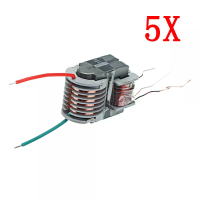 5 Stuks 15KV Hoge frequentie Hoogspanningstransformator Hoogspanningsspoel Boost Inverter Plasma Boosting Coil