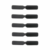 5 Stuks 2,5 inch 2 blade Propeller reserveonderdeel voor Eachine Mini F22 Raptor 260mm / Mini F16 Falcon 365mm RC vliegt