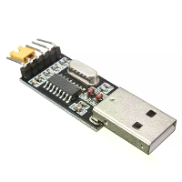 5 Stuks 3,3V 5V USB naar TTL omzetter CH340G UART serieel adaptermodule STC