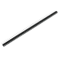5 Stuks 40Pin enkele rij 2.54Mm ronde vrouwelijke kopspeld