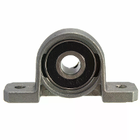 5 Stuks Kussenblok met een boring van 8 mm gemonteerd kogellager KP08 Zink Legering