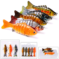 5 Stuks meerdere sectie vissen lokt 15,5 g/10 cm zinkende swimbait kunstaas vissen uitrusting voor zoetwater zoutwater v