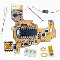 5 Stuks SI4732 chip en kristaloscillator componentmodificatiemodule voor Quansheng UVK5/K6 PLUS FPC versie