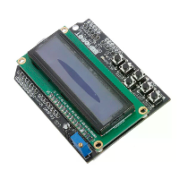 5 Stuks toetsenbord schild blauwe achtergrondverlichting voor robot LCD 1602 LCD1602 displaymodule invoeruitbreidingskaa