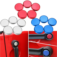 5 X Door Handle Exterior Push Button Cover Trim For Jeep Wrangler Jk 4 Door 07 16
