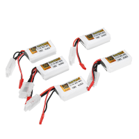 5 X Zop Power 11.1V 180mah 25c 40c 3s Lipo Battery Jst Plug
