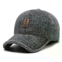 50 60Cm Verstelbare Mannen Baseball Cap met Oorbescherming Lente Herfst Comfortabele Mannen Caps voor Buitengewone Dagel