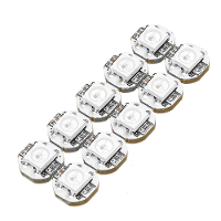 50 Stuks Geekcreit® DC 5V 3MM x 10MM WS2812B SMD LED bord Ingebouwde IC WS2812