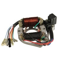 50Cc 110cc 125cc 2 Coil Atv Quad Stator Ignition Coil Magneto Plate Chinese