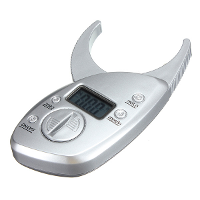 50Mm Digital Lcd Body Fat Caliper Skin Fold Analyzer Measurement