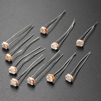 50Pcs 5MM Light Dependent Resistor Photoresistor GL5537 LDR