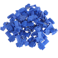 50Pcs Scotch Lock Quick Splice 18 14 Awg Wire Connector Blue