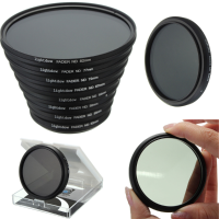 52Mm To 82mm Adjustable Variable Neutral Density Nd2 Nd400 Lens Filter For Canon Nikon Camera