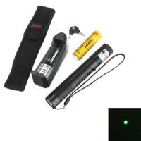 532Nm 5mw Green Laser Pointer Pen Light Suit With Holster