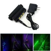 532Nm 5v Green Double Laser Sword+ Battery Suit(1mw,5mw)