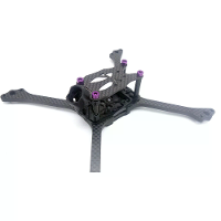 533Air 188mm X Type 5 Inch Frame Kit Compatibel met HDzero Nano90+RC18D Camera voor RC FPV Racing Drones