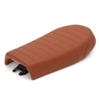 53Cm Brown Cafe Racer Seat Cover For Suzuki Honda Cg125 Cb Cl Yamaha Sr Xs