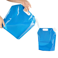 5L/10L Outdoor Kampeer  en Wandeltas Waterzak Hydratatiepak Opslagcontainer Opvouwbare Draagbare Picknick Drankzak