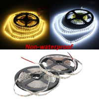 5M 48w Dc12v 600 Smd 2835 Non Waterproof White/warm White Tape Led Flexible Strip Light