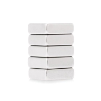 5Pcs 15 X 15 X 5mm N42 Magnet Toys Powerful Creative Ndfeb Cube For Kid Adult Diy