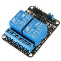 5Pcs 5v 2 Channel Relay Module Shield For Arduino Arm Pic Avr Dsp 10a