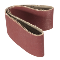 5Pcs 800 Grit 100mm X 915mm Sanding Belts Aluminum Oxide Abrasive Sanding Belts