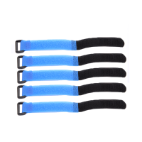 5Pcs Akku Trex 450 Rc Helicopter Tie Down Strap For 11.1 3S 2200 Battery