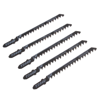 5Pcs Alloy Jig Saw Blades Woodworking Cutting Sawtooth Saw Blades