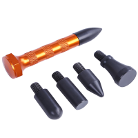 5Pcs Aluminum Tap Down Pen Knock Down Tools Paintless Dent Repair Tools Hand Tools Kit