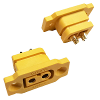 5PCS Amass XT60E F XT60 vrouwelijke plug connector met bevestigingsgaten