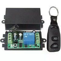 5Pcs Geekcreit® DC 12V 10A Relais 1CH Kanaal Draadloze RF Afstandsbediening Schakelaar Zender met Ontvanger