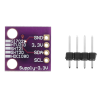 5Pcs Gy 213v Hdc1080 High Accuracy Digital Humidity Sensor With Temperature Sensor