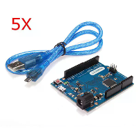 5Pcs Leonardo R3 ATmega32U4 Ontwikkelingsbord Met USB kabel Geekcreit voor Arduino   producten die werken met officiële